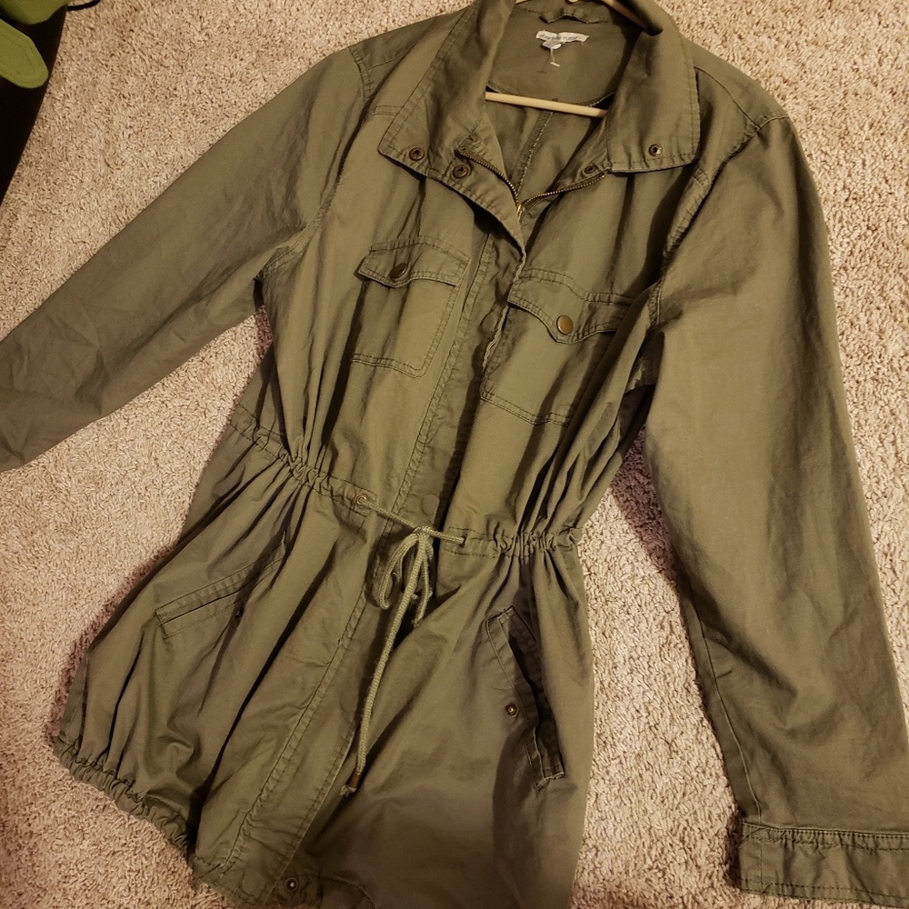 Olive Green Lightweight Jacket